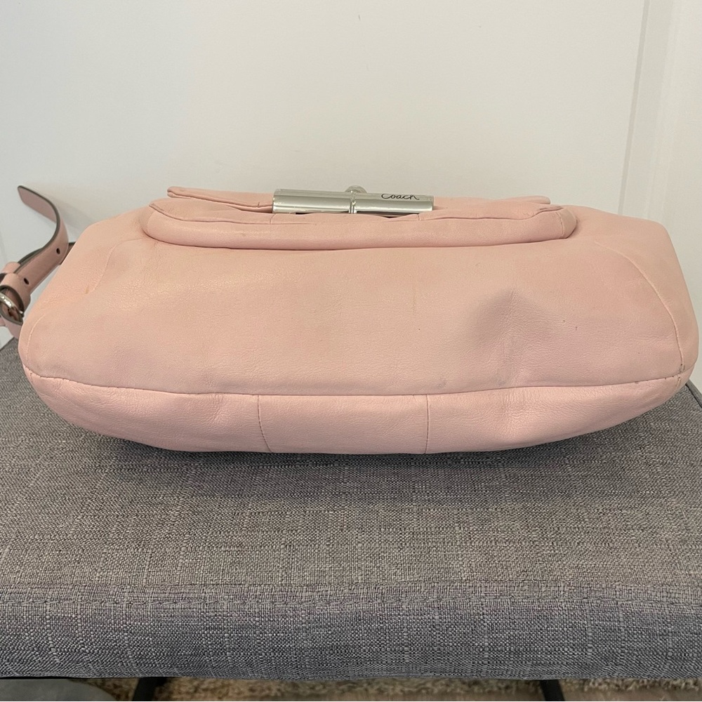 COACH Kristin Hobo Bag Convertible Crossbody - Pink - Picture 12 of 16